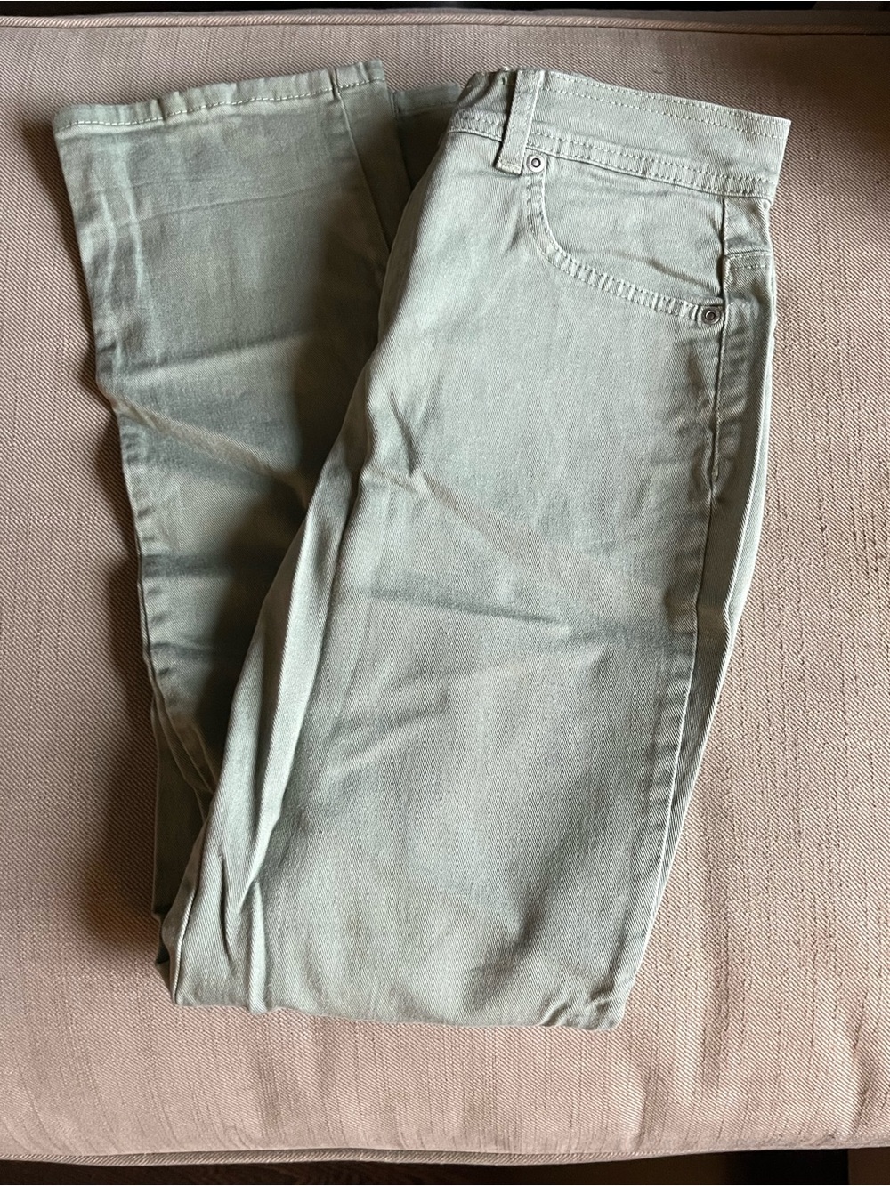 Gloria Vanderbilt Mint Green Slim Straight Pants
